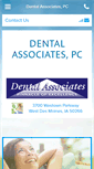 Mobile Screenshot of desmoines-dentalassociates.com
